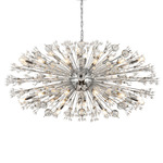 Vera Oval Pendant - Chrome