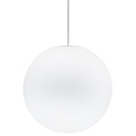Lumi Sfera Mini Pendant - White / White