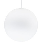 Lumi Sfera Mini Pendant - White / White