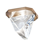 Tripla Ceiling Light - Bronze / Clear