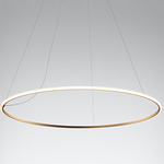 Olympic Pendant - Bronze / White