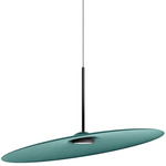 Acustica Pendant - Black Anodized / Ocean