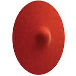 Acustica Wall / Ceiling Light - Black Anodized / Coral