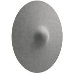 Acustica Wall / Ceiling Light - Black Anodized / Concrete