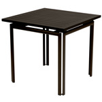 Costa Aluminum Table - Tonka Brown