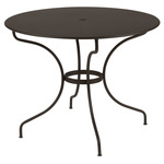 Opera+ 38 inch Round Dining Table - Tonka Brown