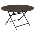 Caractere Round Folding Dining Table - Tonka Brown
