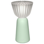 Swiing Mini Portable Table Lamp - Ice Mint / White