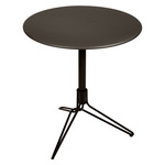 Flower Pedestal Table - Tonka Brown