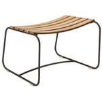 Surprising Teak Footrest - Tonka Brown / Natural Wood