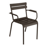 Luxembourg Steel Armchair Set of 2 - Tonka Brown
