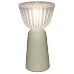 Swiing Mini Portable Table Lamp - Clay Grey / White