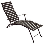 Bistro Chaise Lounge Chair - Tonka Brown