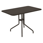Petale Rectangle Folding Table - Tonka Brown