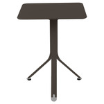 Resto Square Table - Tonka Brown