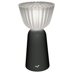 Swiing Mini Portable Table Lamp - Anthracite / White