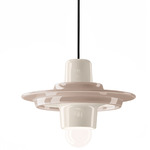 Deco Voila Pendant - Grey / Cream