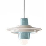 Deco Voila Pendant - Cream / Sky Blue