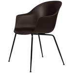 Bat Dining Chair - Black Matte / Mocha Brown