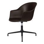 Bat Meeting Chair - Black / Mocha Brown