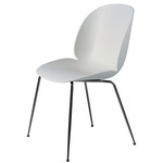 Beetle Dining Chair - Set of 4 - Black Chrome / Lunar Grey