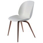 Beetle Dining Chair - American Walnut / Lunar Grey