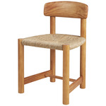 Daumiller Side Chair - Golden Pine / Natural Rush