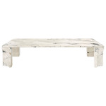 Doric Coffee Table - Electric Grey Stone