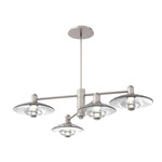 Cirrus Mobile Chandelier - Beige Silver / Clear Granite