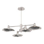 Cumulus Mobile Chandelier - Beige Silver