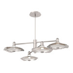 Cumulus Mobile Chandelier - Beige Silver