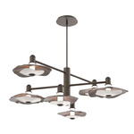 Cumulus Mobile Chandelier - Flat Bronze