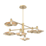 Cumulus Mobile Chandelier - Gilded Brass