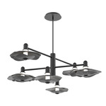 Cumulus Mobile Chandelier - Matte Black