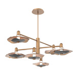 Cumulus Mobile Chandelier - Novel Brass