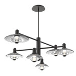 Cirrus Mobile Chandelier - Graphite / Clear Granite