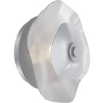 Cumulus Wall Sconce / Ceiling Flush Light - Classic Silver