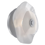 Cumulus Wall Sconce / Ceiling Flush Light - Classic Silver