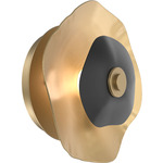 Cumulus Wall Sconce / Ceiling Flush Light - Gilded Brass