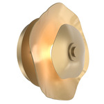 Cumulus Wall Sconce / Ceiling Flush Light - Gilded Brass