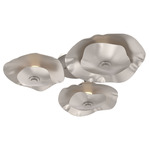Cumulus Hub & Spoke Ceiling / Wall Sconce - Beige Silver