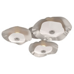 Cumulus Hub & Spoke Ceiling / Wall Sconce - Beige Silver
