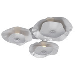 Cumulus Hub & Spoke Ceiling / Wall Sconce - Classic Silver