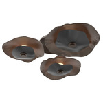 Cumulus Hub & Spoke Ceiling / Wall Sconce - Flat Bronze