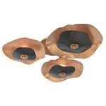 Cumulus Hub & Spoke Ceiling / Wall Sconce - Novel Brass