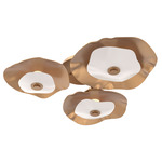 Cumulus Hub & Spoke Ceiling / Wall Sconce - Novel Brass