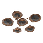 Cumulus Hub & Spoke Ceiling / Wall Sconce - Burnished Bronze
