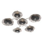 Cumulus Hub & Spoke Ceiling / Wall Sconce - Beige Silver