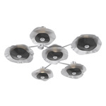 Cumulus Hub & Spoke Ceiling / Wall Sconce - Classic Silver