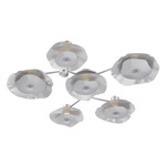 Cumulus Hub & Spoke Ceiling / Wall Sconce - Classic Silver